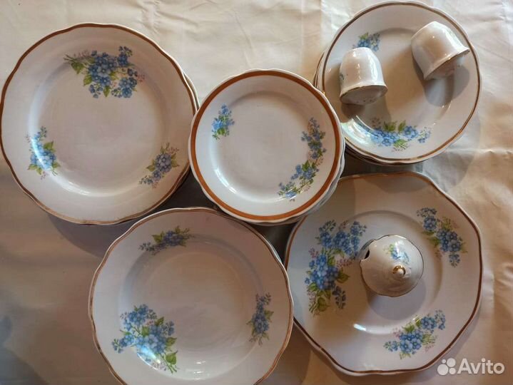 Набор столовой посуды СССР