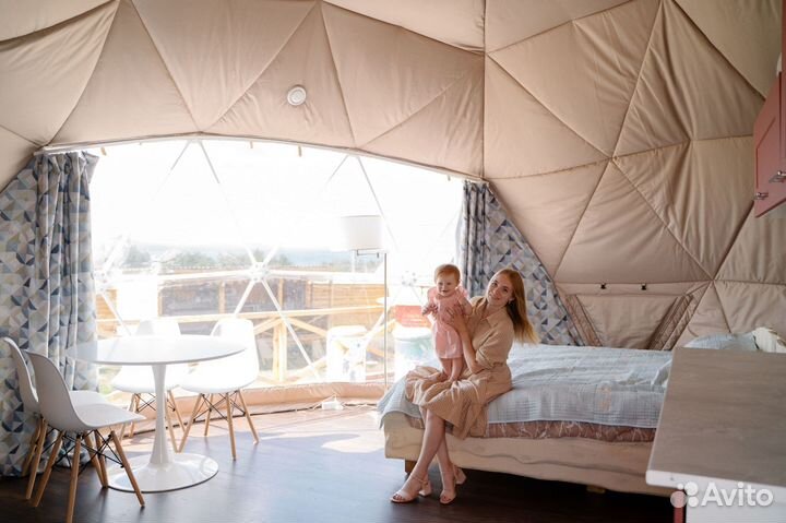 Геокупол Палатка Лето D6