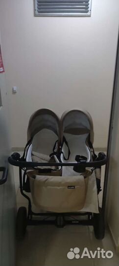 Коляска для двойни 3 в 1 микадо