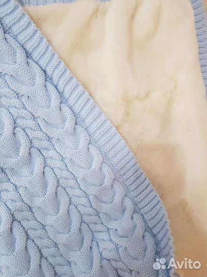 Конверт-одеяло на выписку зимний