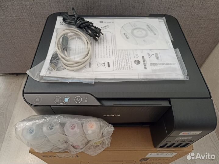 Принтер Epson L3210 снпч сканер копир
