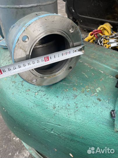 Клапан вакуумный с ручным приводом Ду100