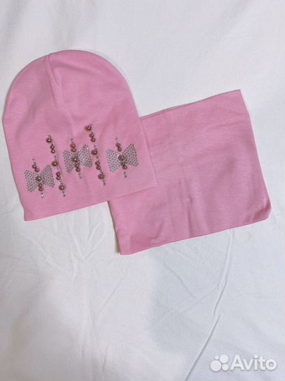 Комплект шапка, шарф