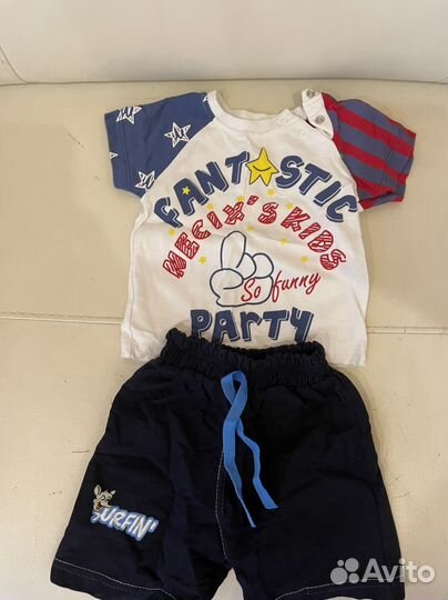 Детские вещи пакетом на мальчика 62 размер