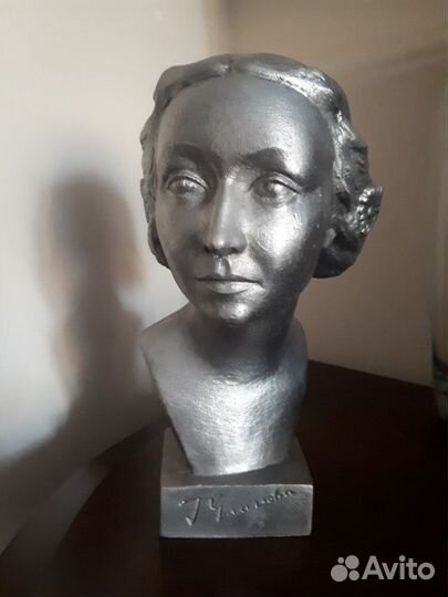 Бюст балерина Галина Уланова СССР 70-е годы