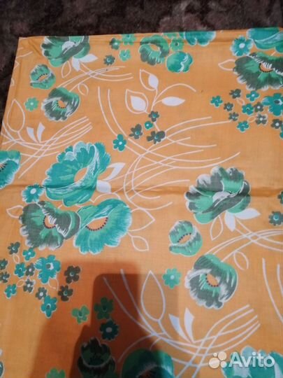 Отрез ткани сатин СССР 0,9х 2,85