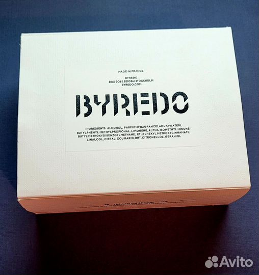 Коробка для духов byredo BAL D'afrique