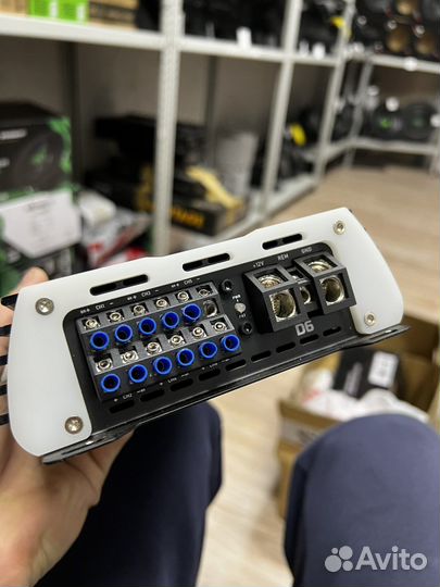 6 канальный усилитель Kicx angry ant D6