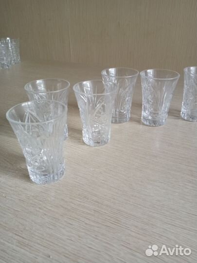 Стаканчики хрустальные