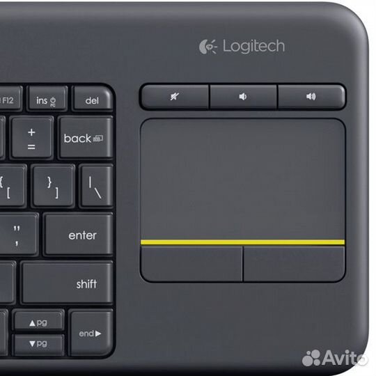 Клавиатура Logitech Wireless Touch K400 Plus