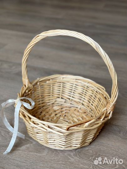 Корзина плетеная для хранения