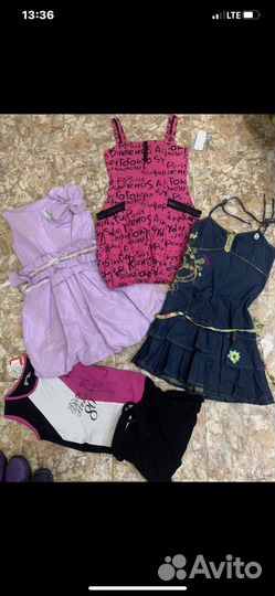 Одежда для девочки 152 новая