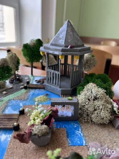 Макет ландшафт