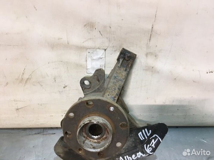 Кулак поворотный ступица в сборе передний левый