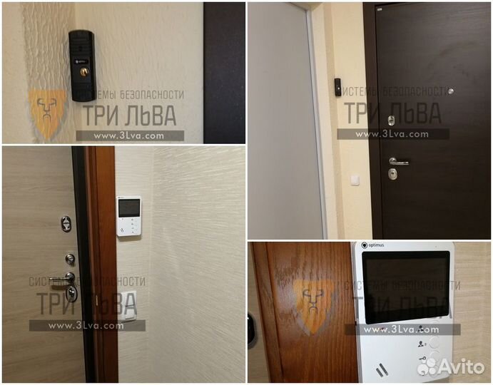 Комплект домофона в дом квартиру дачу