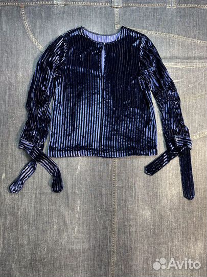 Блузка бархат Max Mara оригинал, новая, 42it