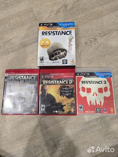 Resistance trilogy ps3