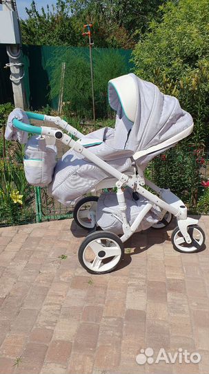 Коляска Adamex Monte Carbon 3 в 1