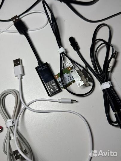 Провода usb type-c, microusb, wifi, microphone