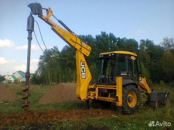 Услуги Аренда Экскаватора Погрузчика JCB