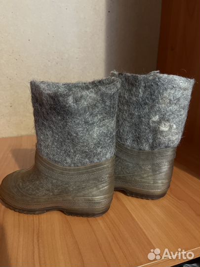 Валенки с галошами