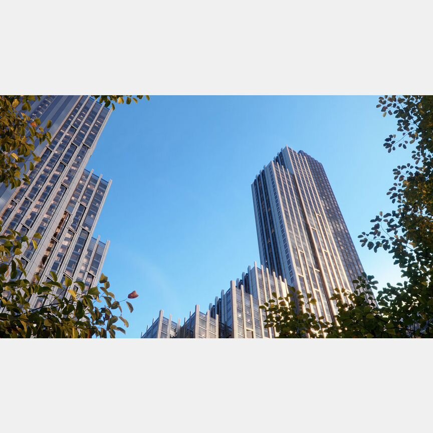 2-к. квартира, 64,4 м², 2/56 эт.