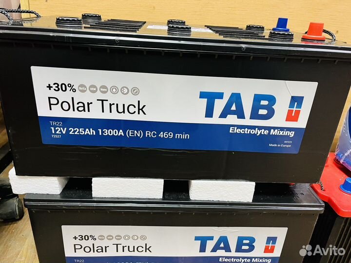 Аккумуляторы 225 Tab