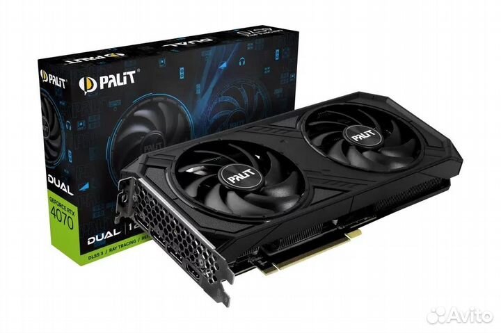 Видеокарта Palit GeForce RTX 4070 Dual OC 12Gb