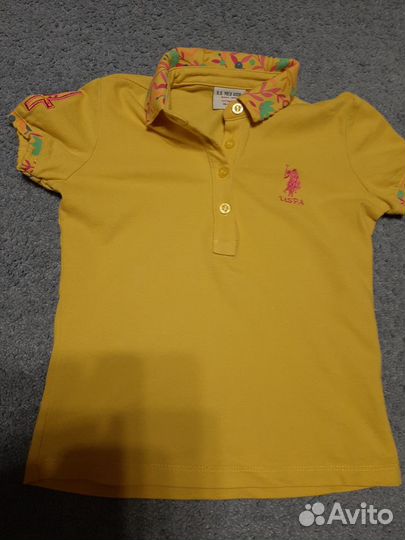 Футболка для девочки US.polo.assn новая