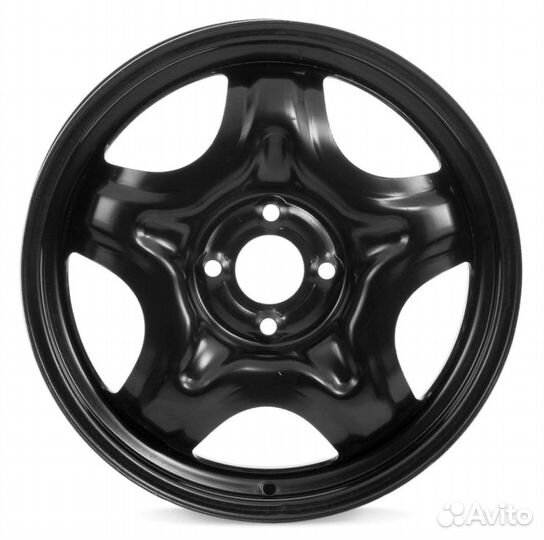 Диск тзск Renault Sandero Черный 6,5*16/4*100 d60