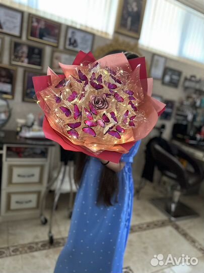 Букет из бабочек 25шт