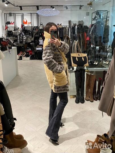 Двусторонняя дубленка Inelino оригинал