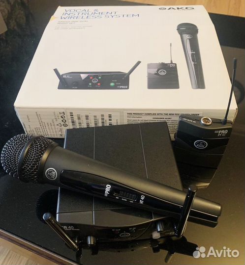 Радиосистема (микрофон, передатчик, приемник)