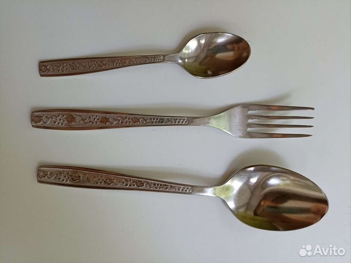 Ложки вилки СССР, виноградная лоза