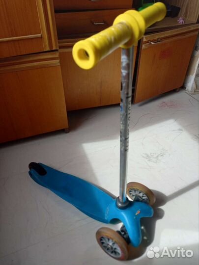 Самокат детский трехколесный бу