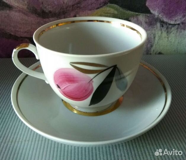 Чайные пары из сервиза 60-70-х годов