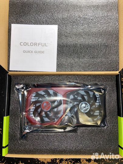 Новая видеокарта Colorful GeForce GTX 1650 4 гб