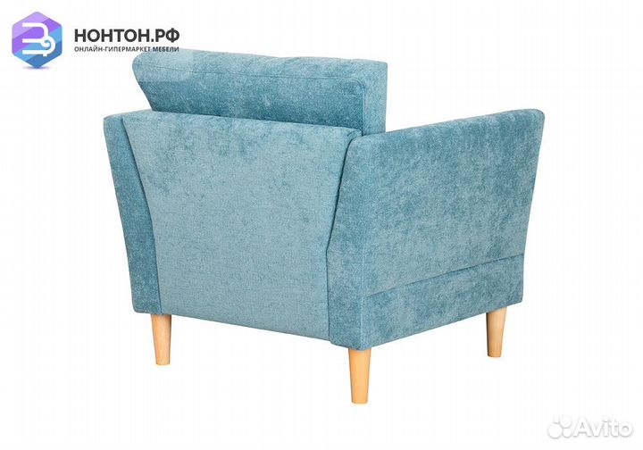 Кресло Олби бирюзовое