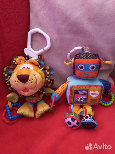 Мягкие развивающие игрушки для малышей, набором