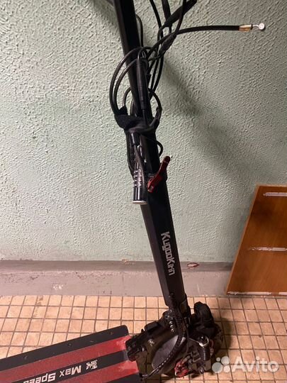 Электросамокат kugoo max speed