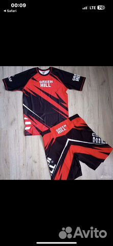 Рашгард и шорты green hill