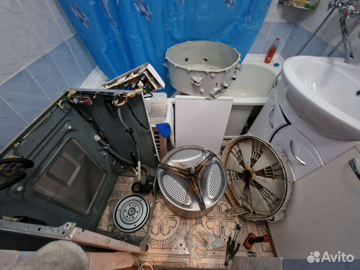 Ремонт стиральных машин на дому, бесплатный выезд