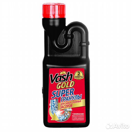 Средство чистящее vash gold Super для удаления зас