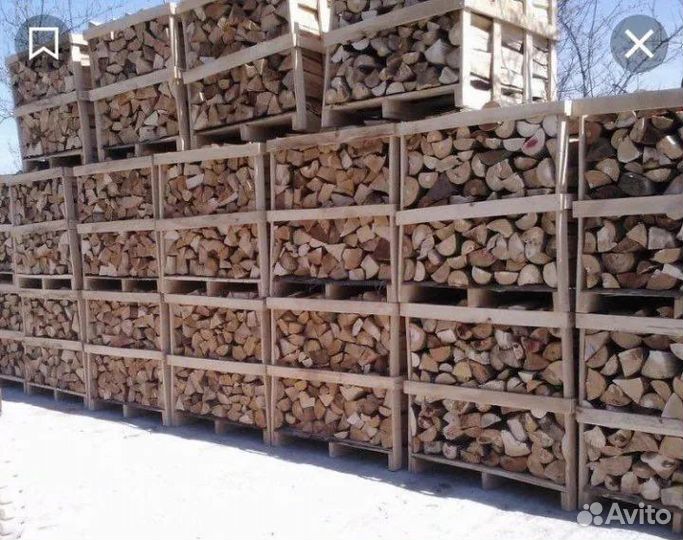 Дрова тимашево/сухая береза в укладку арт 185885