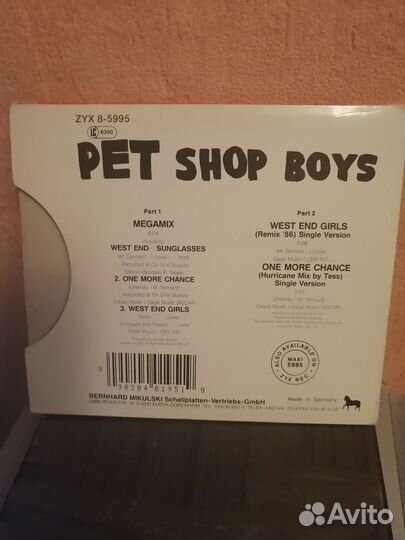 Pet Shop Boys – ZYX Mega Mix ZYX 5995-8