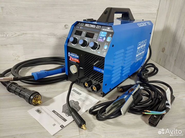 Сварочный полуавтомат Solaris MultiMig 221 (м)