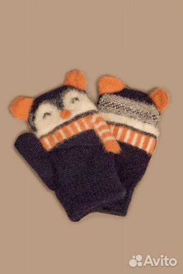 Варежки детские 1-3 года