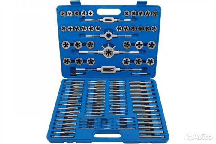 Набор метчиков и плашек метрический 110пр. VR41004