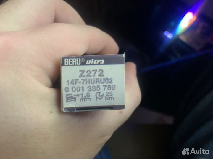 Свеча зажигания beru