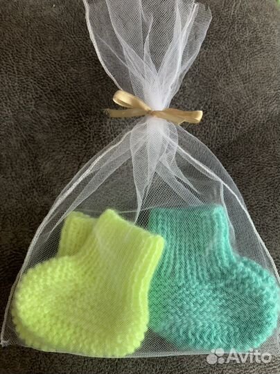 Вязанные носочки